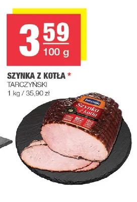 Szynka z kotła Tarczyński promocja w SPAR