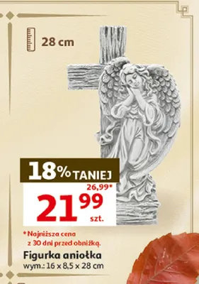 Figurka aniołka promocja w Auchan
