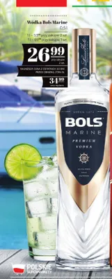 Wódka Bols Marine promocja w POLOmarket
