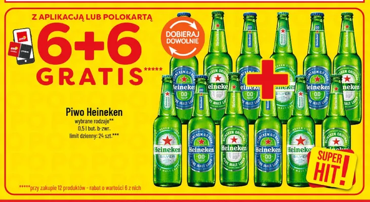Piwo Heineken Original promocja w POLOmarket