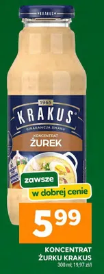 Koncentrat żurku promocja w Stokrotka