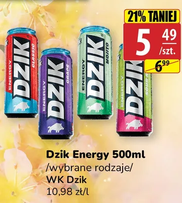 Napój energetyczny WK Dzik Energy Sour promocja w API Market