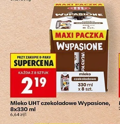 Mleko UHT czekoladowe Wypasione promocja w Biedronka