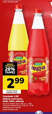 Oranżada żółta Hellena promocja w Hitpol
