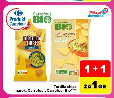 Tortilla chips Carrefour promocja w Carrefour