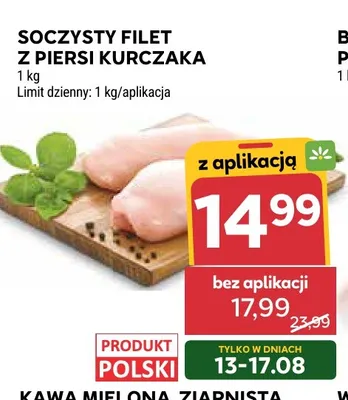 Filet z piersi kurczaka promocja w Stokrotka