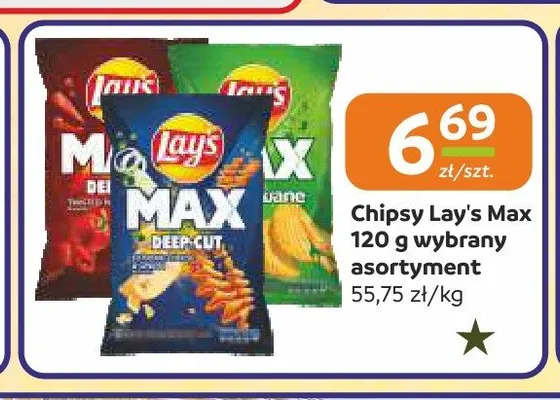 Chipsy Lay's Max promocja w Społem Częstochowa