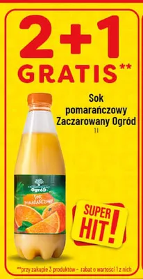 Sok pomarańczowy Zaczarowany Ogród promocja w POLOmarket