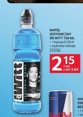 Napój izotoniczny Dr Witt promocja w Selgros