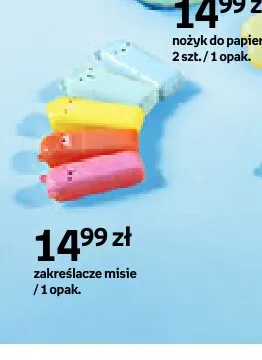 Zakreślacze misie Paperdot promocja w Empik