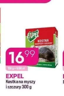 Kostka na myszy i szczury Expel promocja w Drogerie Koliber