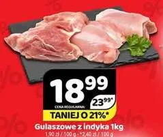 Gulaszowe z indyka promocja w Delfin
