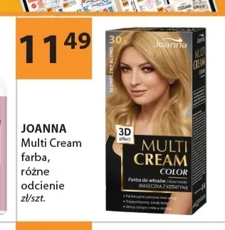 Farba do włosów Joanna Multi Cream promocja w Drogerie Laboo