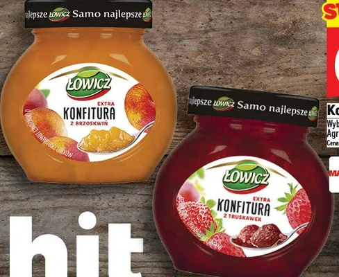 Konfitura 240g promocja w TOPAZ