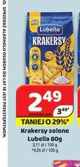 Krakersy solone Lubella promocja w Delfin