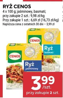 Ryż basmati Cenos promocja w Stokrotka