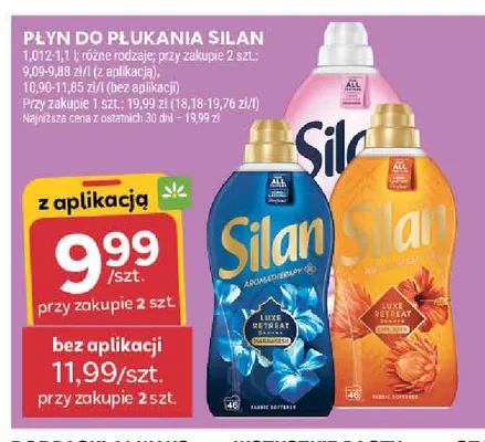 Płyn do płukania Silan promocja w Stokrotka