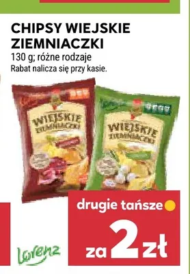 Chipsy Wiejskie Ziemniaczki promocja w Stokrotka