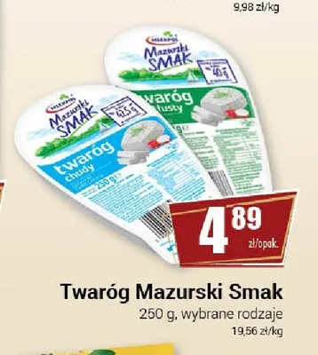 Twaróg Mazurski Smak promocja w Premium Nasz Sklep