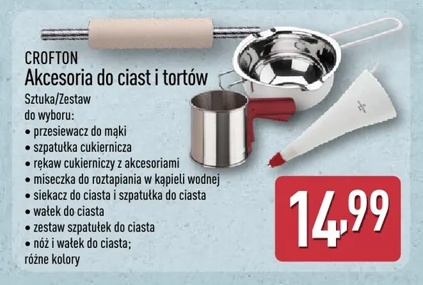 Miseczka do roztapiania w kąpieli wodnej Crofton promocja w Aldi