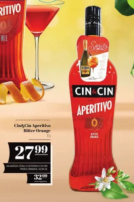 Aperitivo Cin&Cin Aperitivo Bitter Orange promocja w POLOmarket