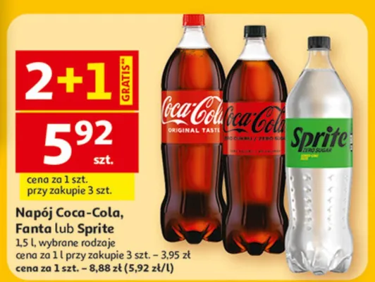 Napój Sprite promocja w Auchan