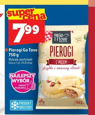 Pierogi Go Tove promocja w TOPAZ