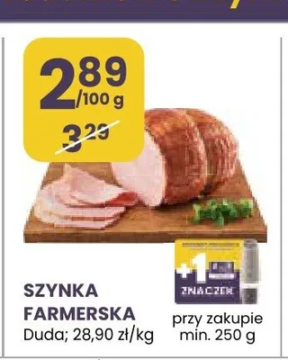 Szynka farmerska Duda promocja w Stokrotka