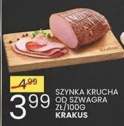 Szynka krucha promocja w Wafelek