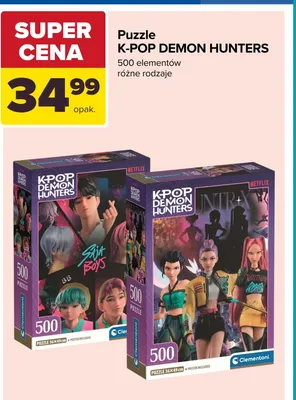 Puzzle K-POP DEMON HUNTERS 500 elementów promocja w Dzień Dziecka