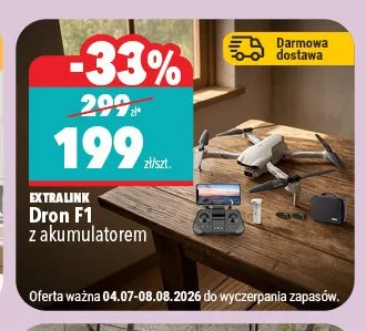 Dron Extralink F1 z akumulatorem promocja w Biedronka Home