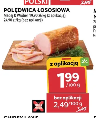 Polędwica łososiowa Madej & Wróbel promocja w Stokrotka