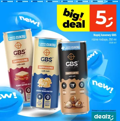 Napój kawowy cappuccino with milk lodów waniliowych różne rodzaje promocja w Dealz