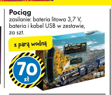 Pociąg promocja w Tedi