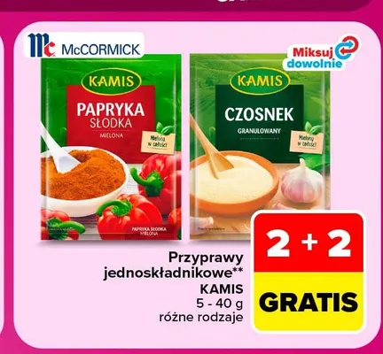 Przyprawa papryka słodka mielona Kamis promocja w Carrefour