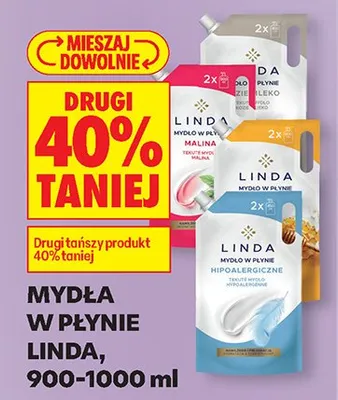 Wszystkie mydła w płynie DRUGIE -40% promocja w Biedronka