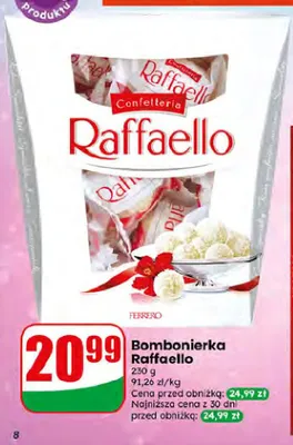 Bombonierka Raffaello promocja w Dino