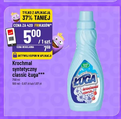 Krochmal syntetyczny classic Ługa promocja w POLOmarket