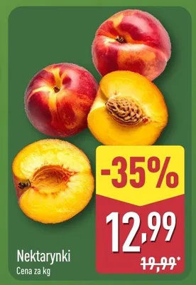 Nektarynki promocja w Aldi