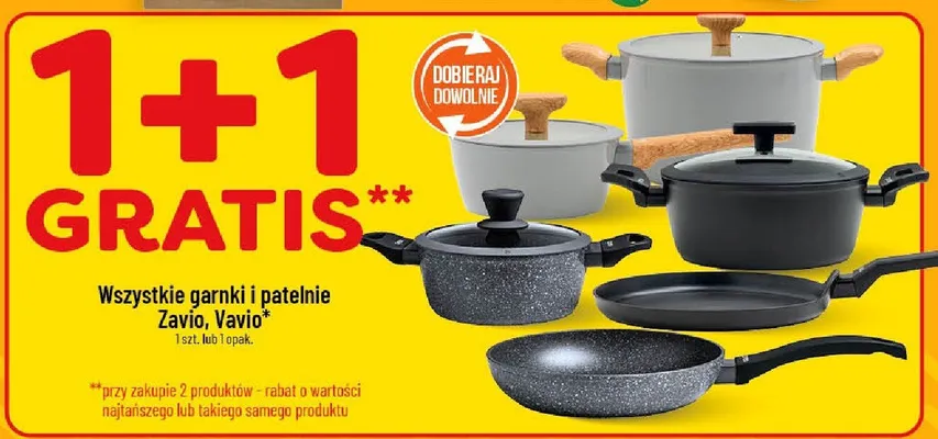 Wszystkie garnki i patelnie promocja w POLOmarket