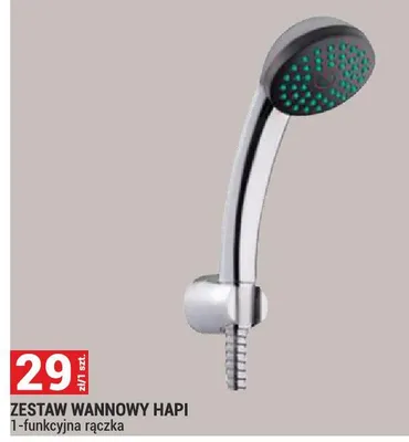 Zestaw wannowy Hapi 1-funkcyjna rączka promocja w Merkury Market