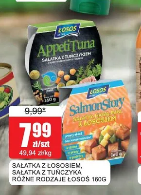 Sałatka z tuńczykiem AppetiTuna Łosoś Ustka promocja w Bingo