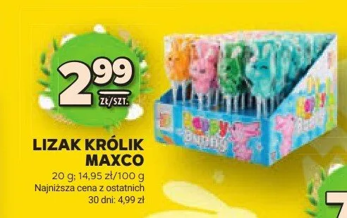 Lizak Królik promocja w Stokrotka