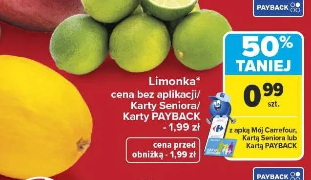 Limonka promocja w Carrefour Market