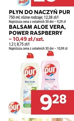 Płyn do naczyń Pur Power Raspberry promocja w Stokrotka