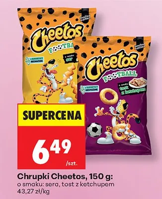 Chrupki Cheetos Ketchup 150g promocja w Biedronka