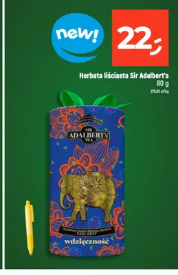 Herbata liściasta Sir Adalbert's promocja w Dealz