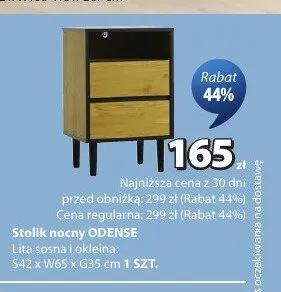 Stolik nocny Odense promocja w Jysk
