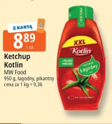 Ketchup Kotlin łagodny promocja w Leclerc