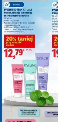 Delikatna emulsja do twarzy Eveline Cosmetics Korean Rituals promocja w Lidl